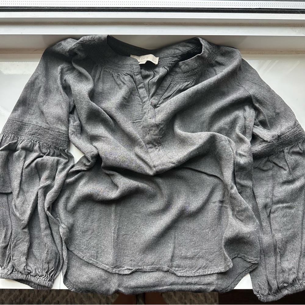 Charcoal Grey Blouse